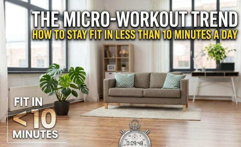 The Micro-Workout Trend: How to Stay Fit in Less Than 10 Minutes a Day